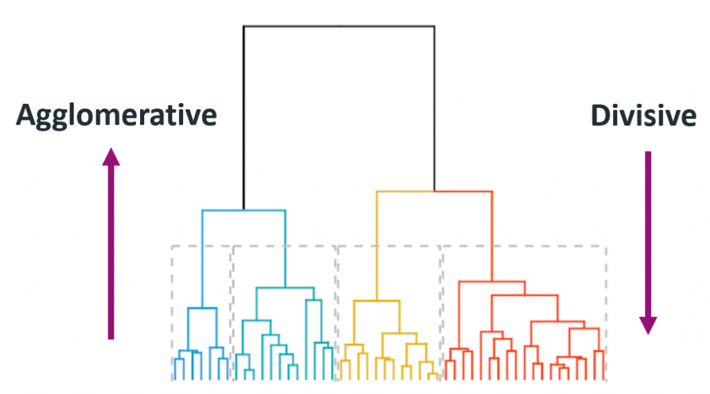 Agglomerative vs. Divisive Clustering